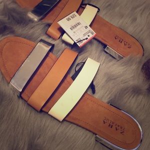 ZARA SLIDES 42